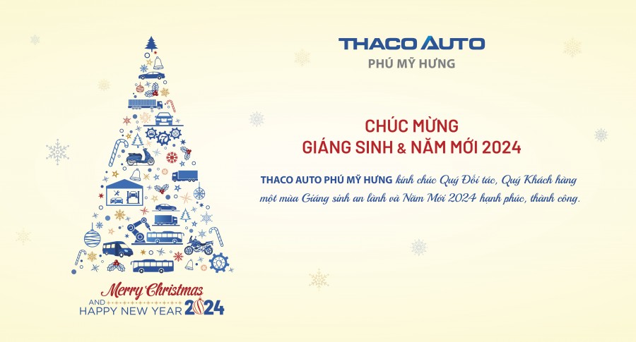 CHÚC MỪNG GIÁNG SINH, NĂM MỚI 2024!