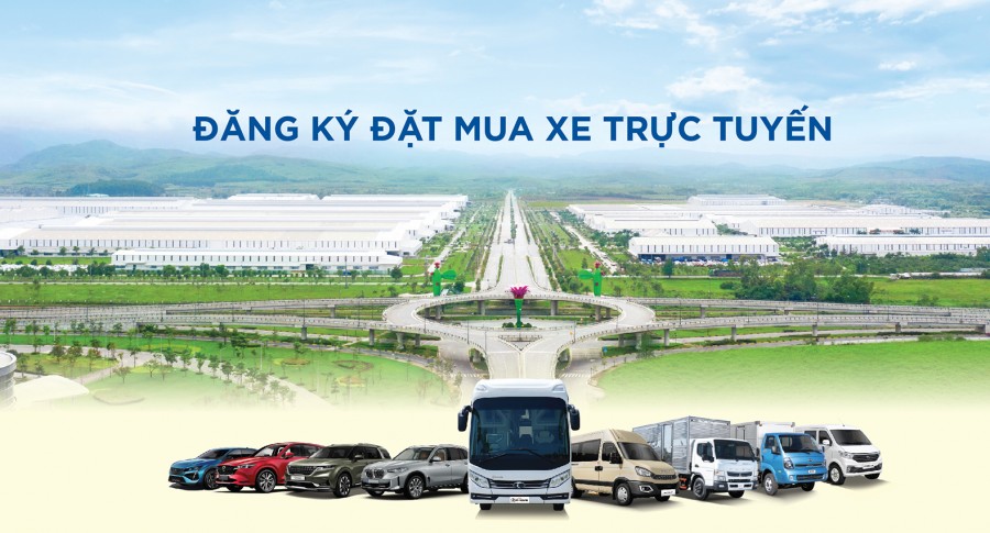THACO AUTO triển khai tính năng đặt mua xe trực tuyến trên hệ thống website Công ty Tỉnh thành