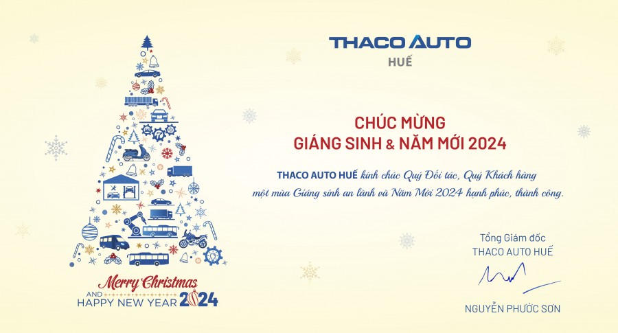 CHÚC MỪNG GIÁNG SINH, NĂM MỚI 2024