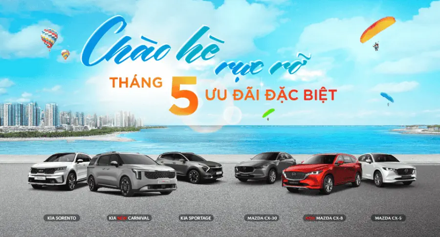 Chào hè rực rỡ cùng THACO AUTO với ưu đãi đặc biệt