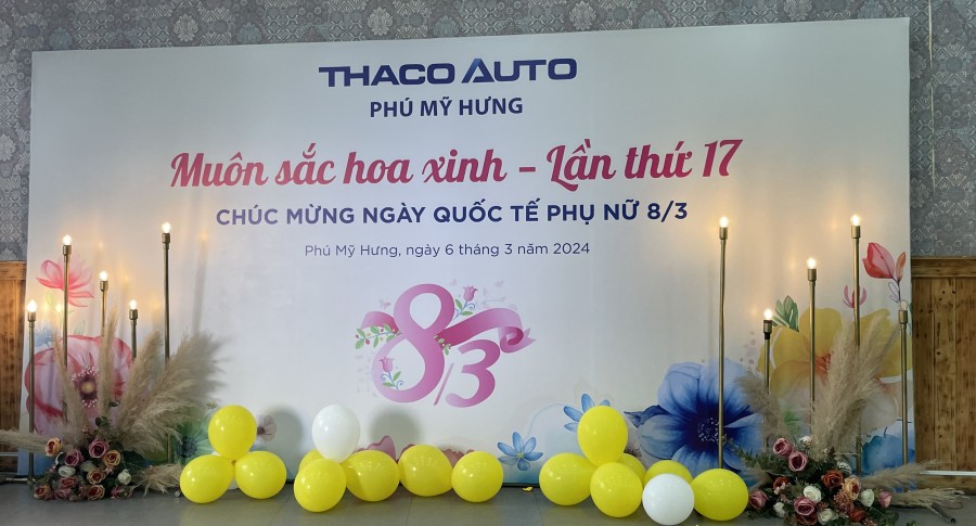 THACO AUTO Phú Mỹ Hưng tổ chức chương trình “Muôn sắc hoa xinh – Lần thứ 17”