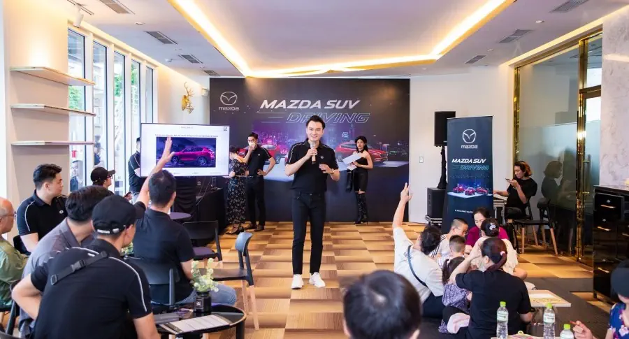 Trải nghiệm lái thử thú vị tại sự kiện Mazda SUV driving.