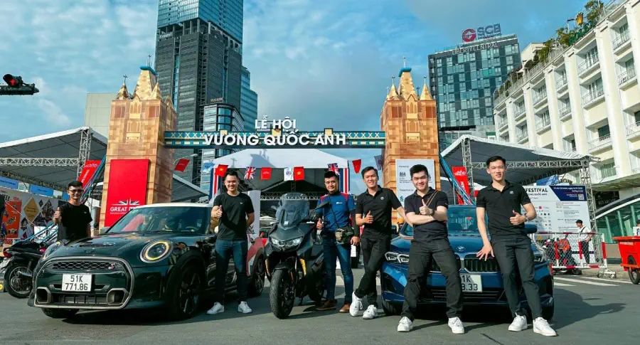 Trải nghiệm những mẫu xe MINI độc đáo, cá tính tại Lễ hội Vương quốc Anh 2023