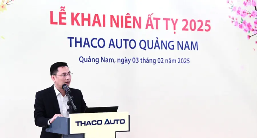 THACO AUTO Quảng Nam tổ chức chương trình Lễ Khai niên Ất Tỵ 2025