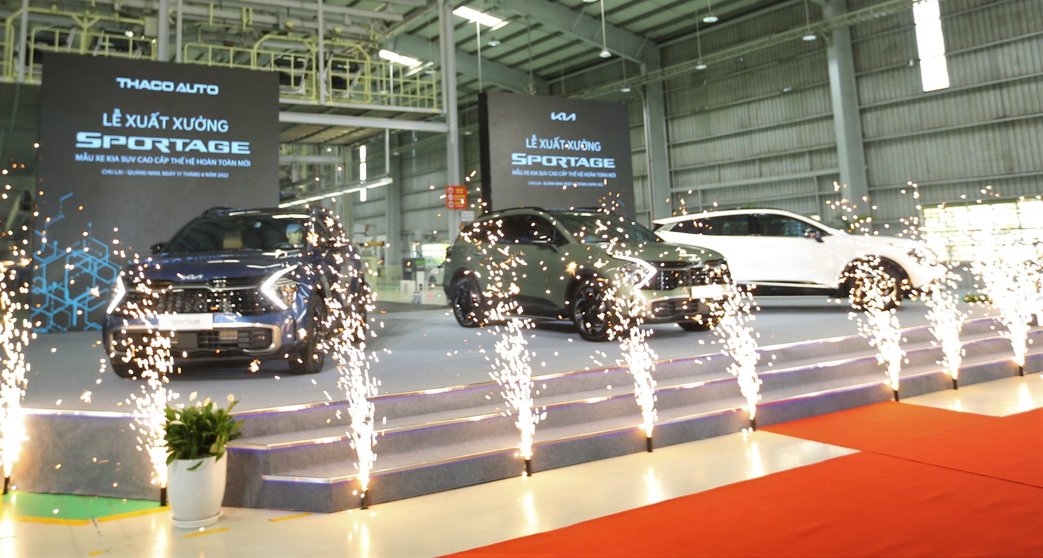 THACO AUTO chính thức xuất xưởng mẫu xe Kia Sportage