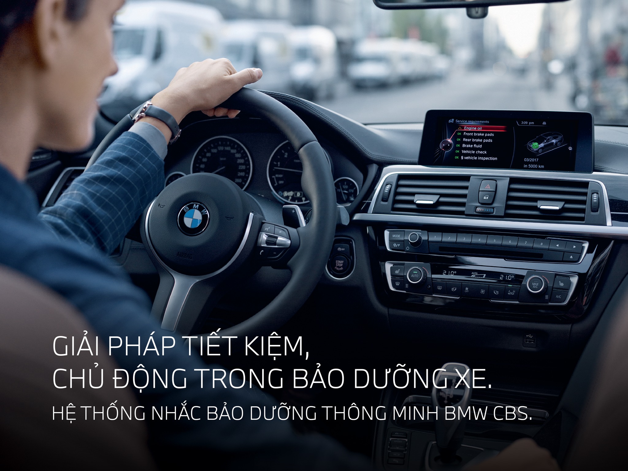 Hệ thống nhắc bảo dưỡng thông minh BMW CBS