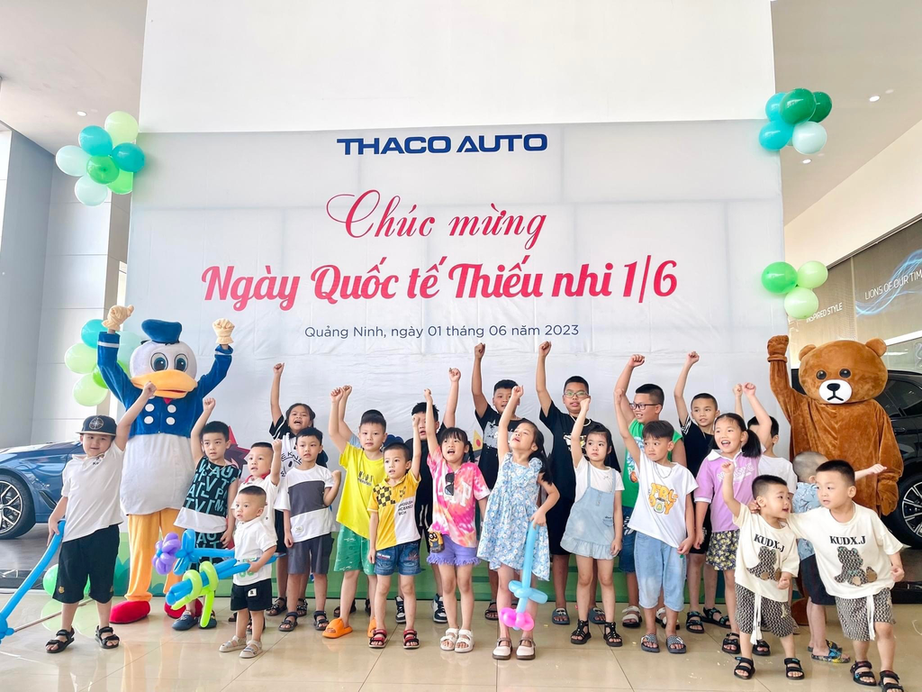 Sôi nổi các hoạt động Chào mừng Quốc tế Thiếu nhi 1/6 tại THACO AUTO