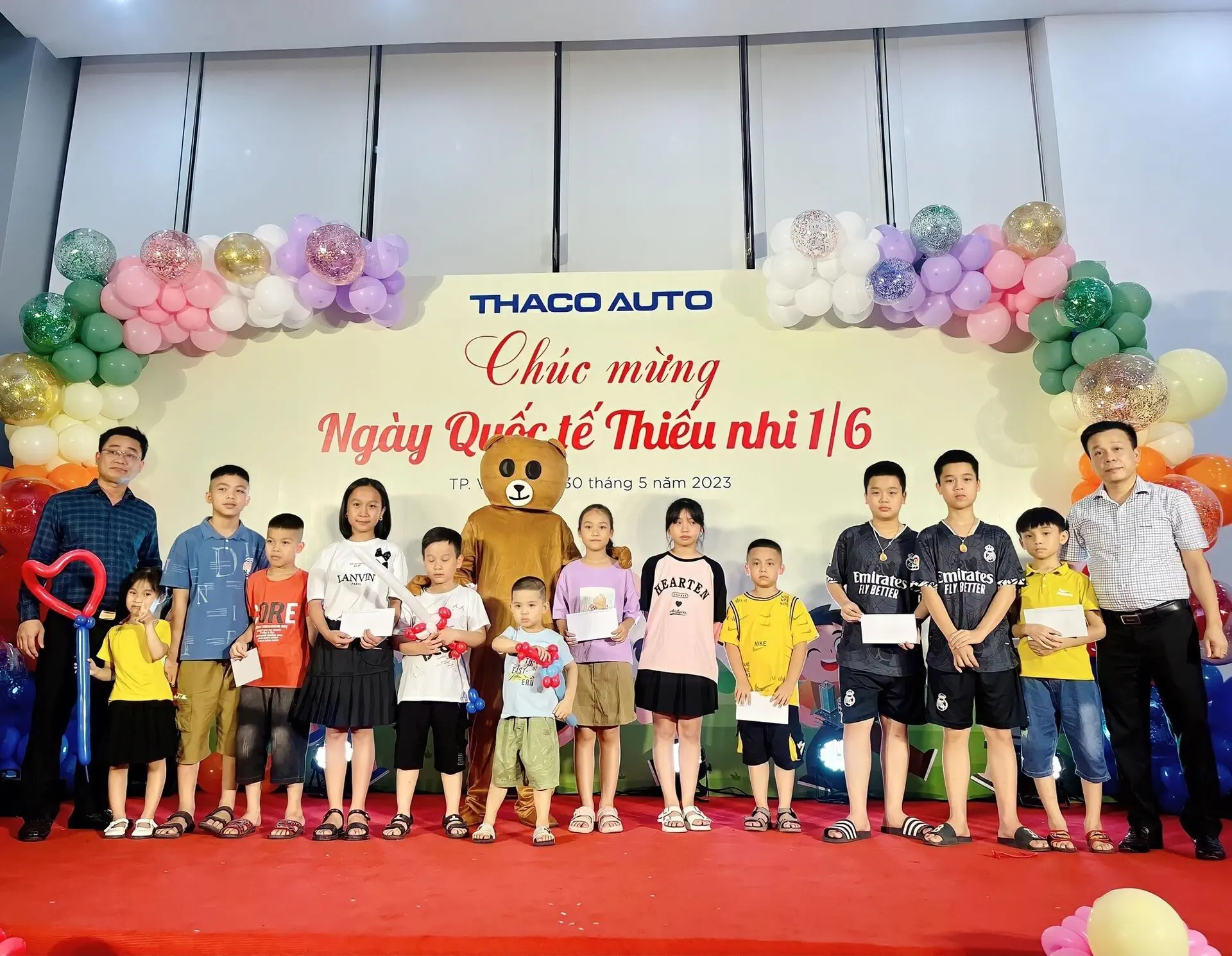 Sôi nổi hoạt động ngày Quốc tế thiếu nhi 1/6 tại Thaco Auto Nghệ An