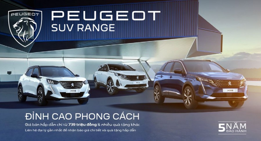 Sở Hữu Peugeot Giá Chỉ Từ 739 Triệu Đồng