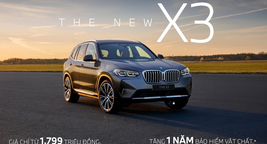 Nổi bật trên phố cùng BMW X3