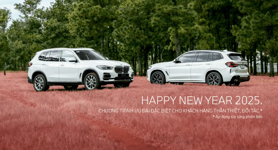 BMW ưu đãi hơn 300 triệu đồng cùng gói bảo dưỡng chính hãng mừng Xuân Ất Tỵ