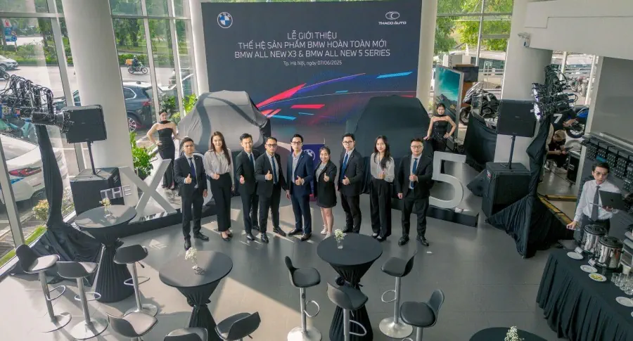 Lễ Ra Mắt BMW All New X3 & BMW All New 5 Series Bùng Nổ Của THACO AUTO BMW Hà Nội Tại Toàn Bộ Hệ Thống Showroom BMW Hà Nội