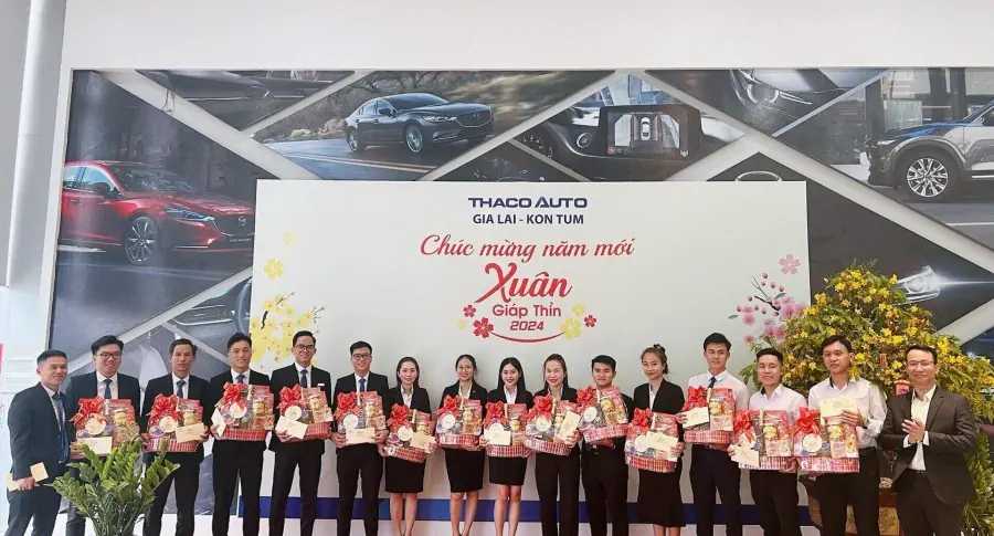 Nhiều hoạt động ý nghĩa những ngày cận Tết 2024 tại THACO AUTO Gia Lai – Kon Tum