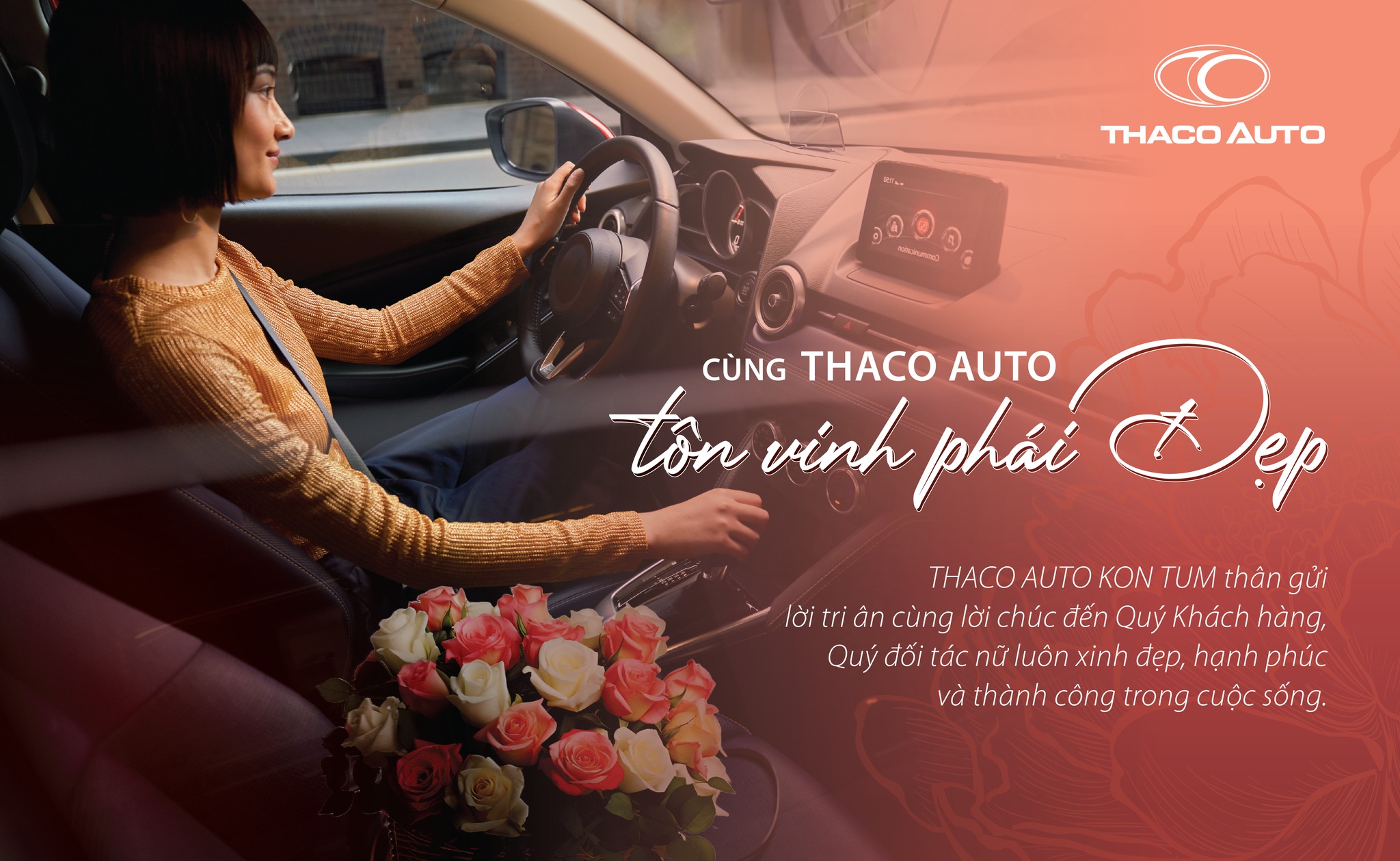 CÙNG THACO AUTO KON TUM TÔN VINH PHÁI ĐẸP