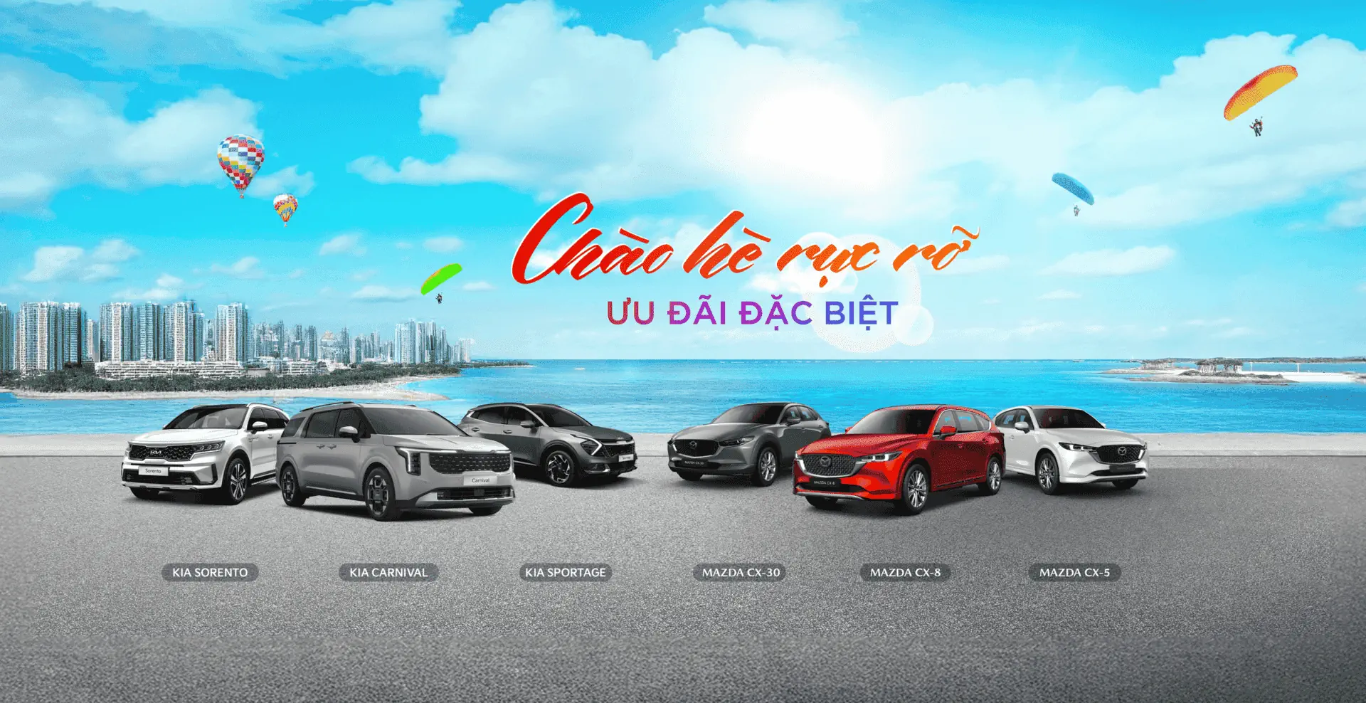 THACO AUTO Gia Lai triển khai chương trình ưu đãi đặc biệt khi mua xe Kia, Mazda trong tháng 6 cùng hàng loạt quà tặng hấp dẫn.