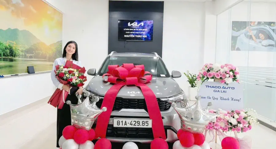 THACO AUTO Gia Lai liên tục bàn giao xe mới sau ưu đãi giảm 50% lệ phí trước bạ