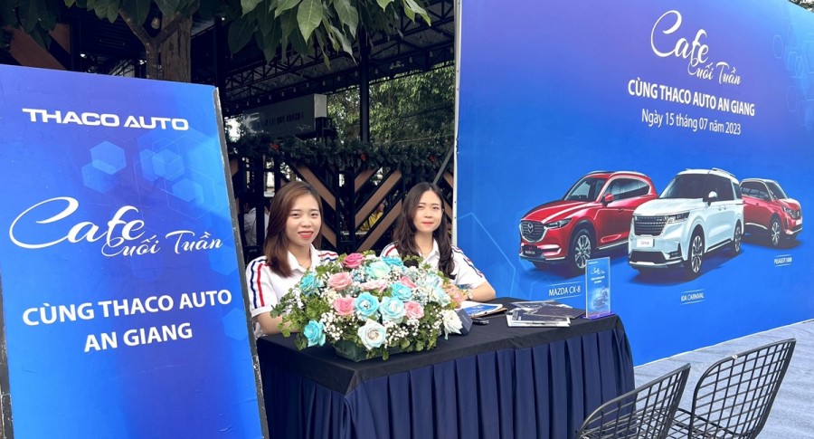 “Cafe cuối tuần” cùng THACO AUTO An Giang: Nhiều trải nghiệm ý nghĩa, nhiều giá trị cộng thêm