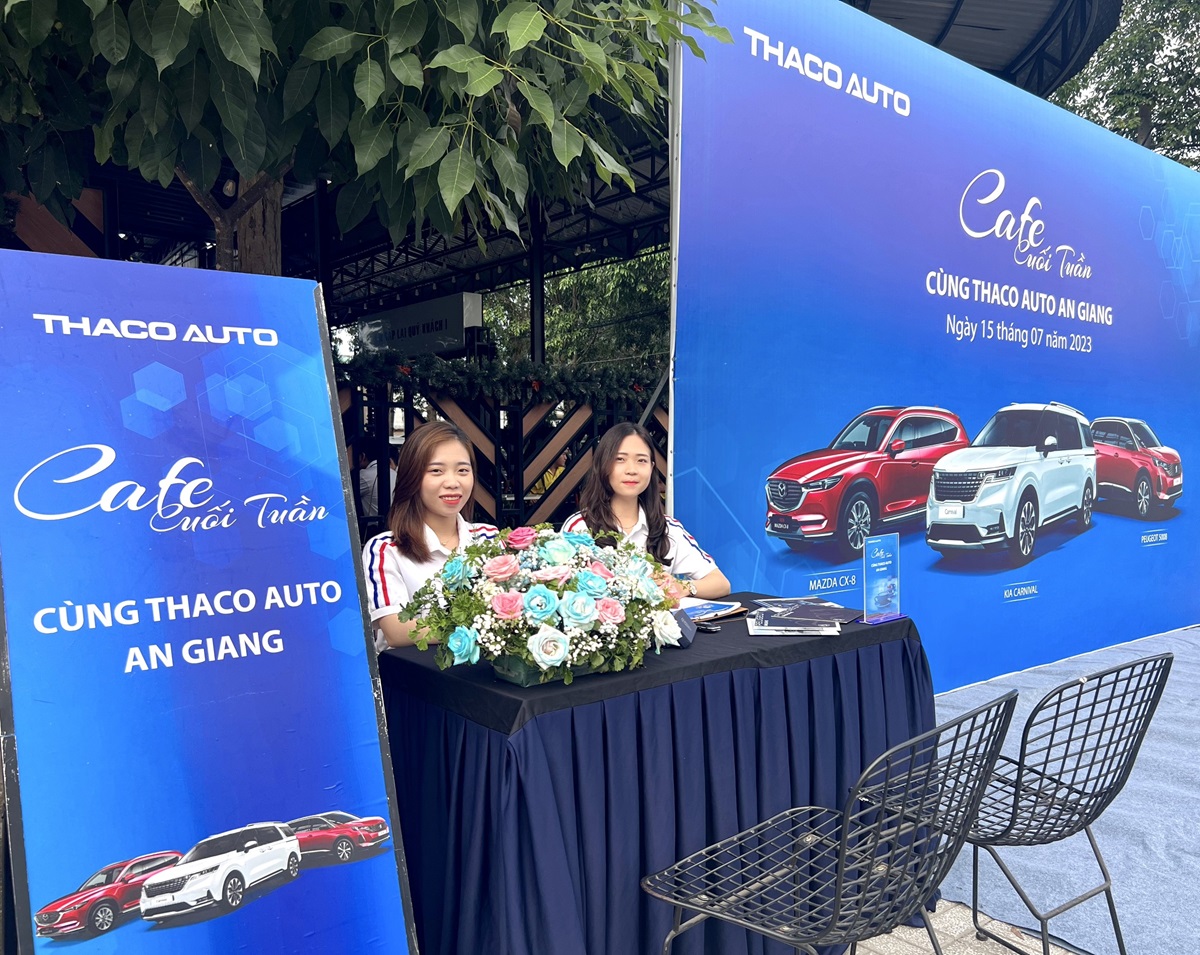 “Cafe cuối tuần” cùng THACO AUTO An Giang: Nhiều trải nghiệm ý nghĩa, nhiều giá trị cộng thêm