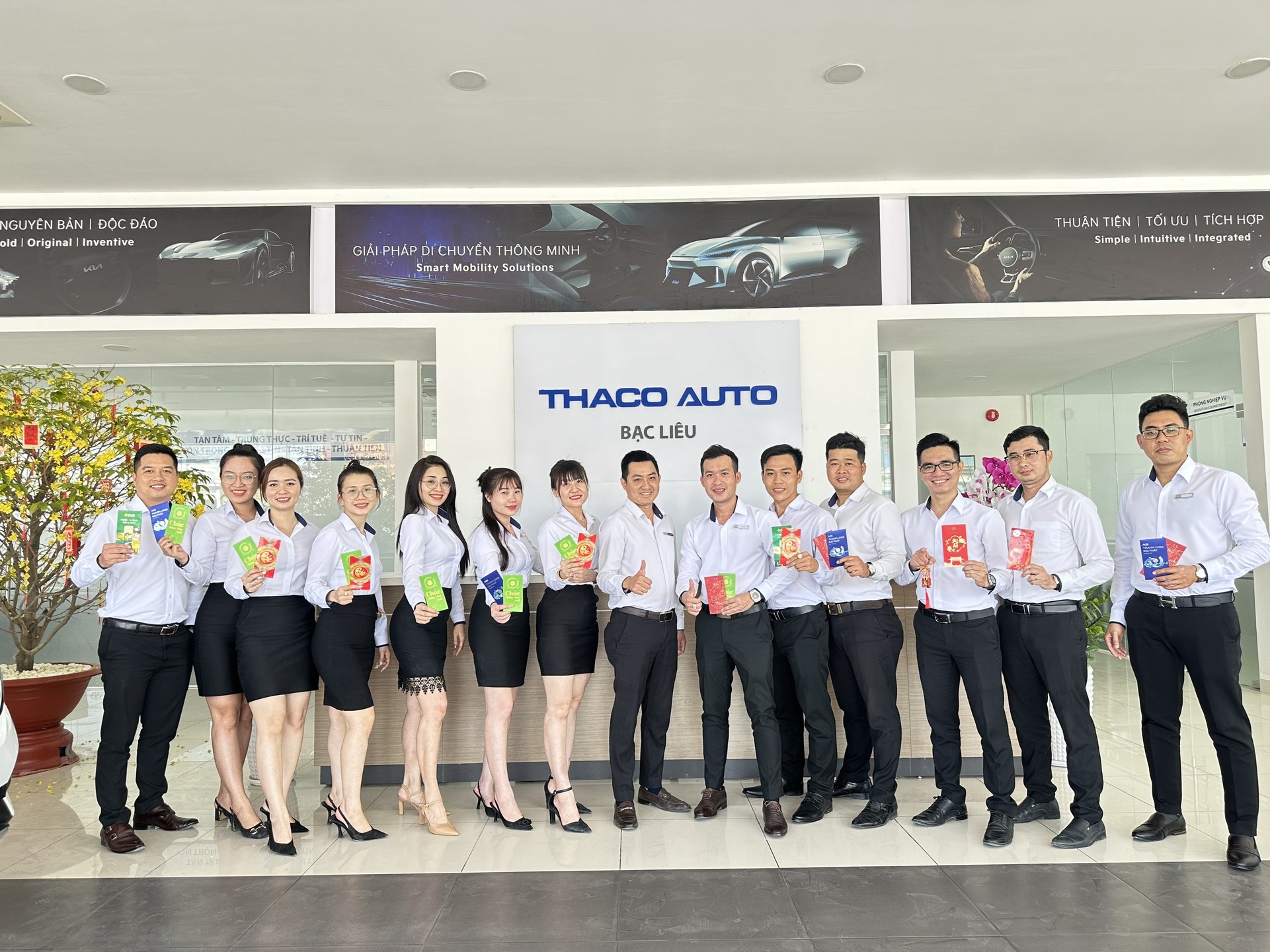 Phấn khởi những ngày đầu năm mới tại THACO AUTO BẠC LIÊU