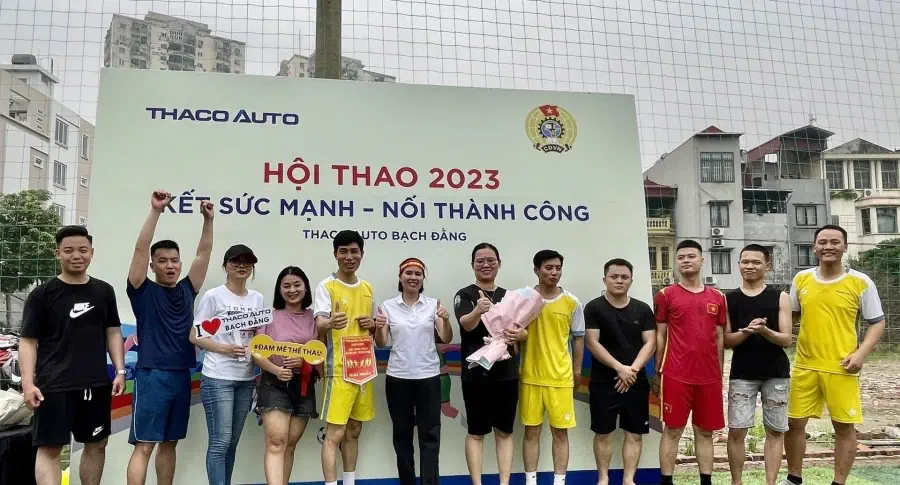 Hội thao Thaco Auto Bạch Đằng 2023: Những cung bậc cảm xúc