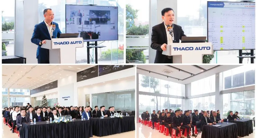 THACO AUTO Quảng Bình sẵn sàng thực hiện nhiệm vụ năm 2025.