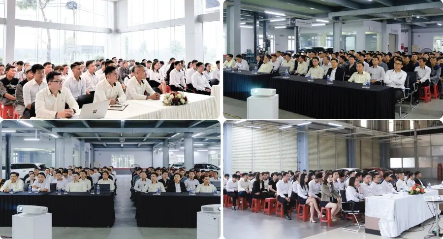 Lễ chào cờ tháng 10: THACO AUTO Quảng Bình sẵn sàng bứt phá trong Quý IV/2024