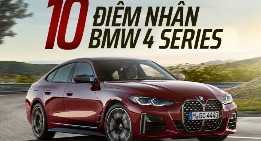 10 điểm nhấn nổi bật trên BMW 4 Series Gran Coupe