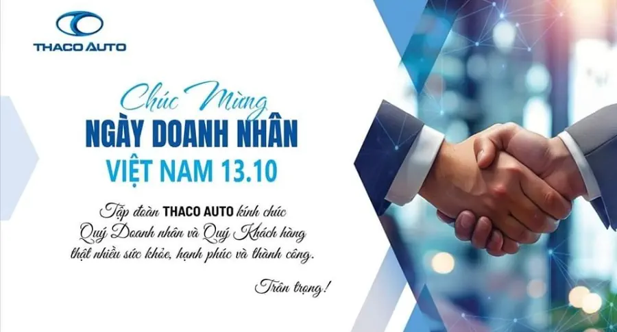 CHÚC MỪNG NGÀY DOANH NHÂN VIỆT NAM 13/10