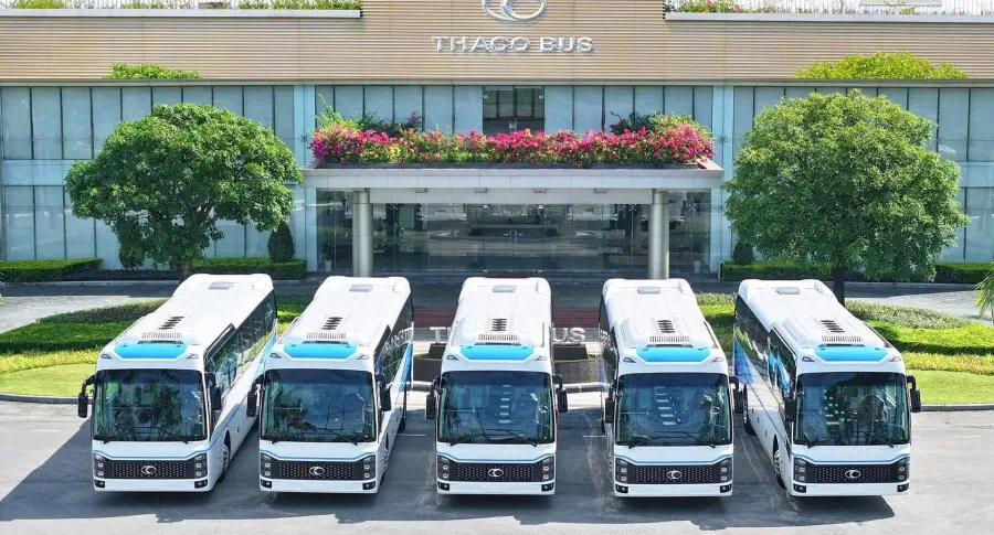 THACO BUS giữ vững vị thế dẫn đầu thị phần xe khách tại Việt Nam