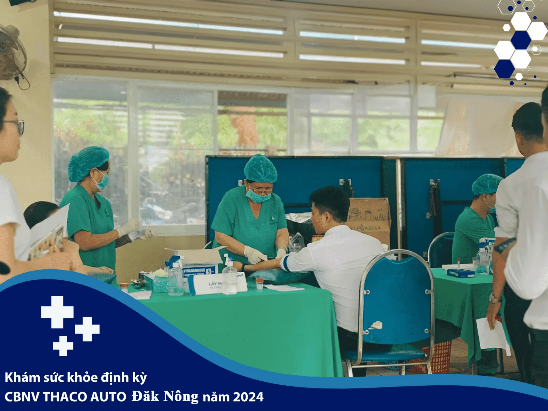 THACO AUTO Đắk Nông tổ chức khám sức khỏe định kỳ cho CBNV năm 2024