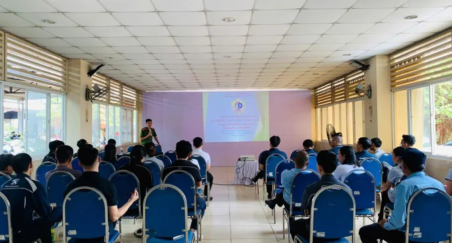 Chuyên đề huấn luyện nghiệp vụ về phòng cháy, chữa cháy năm 2024 tại THACO AUTO Bình Phước