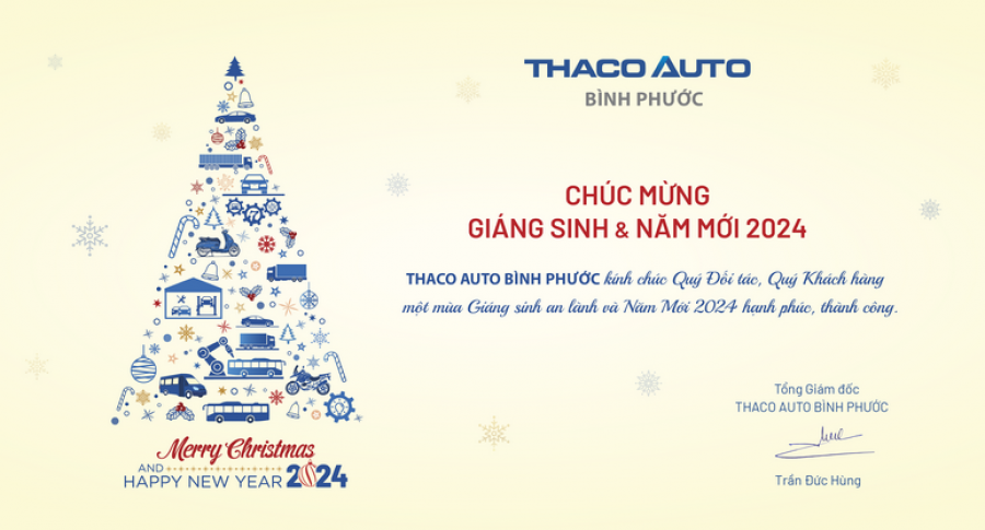 CHÚC MỪNG GIÁNG SINH, NĂM MỚI 2024