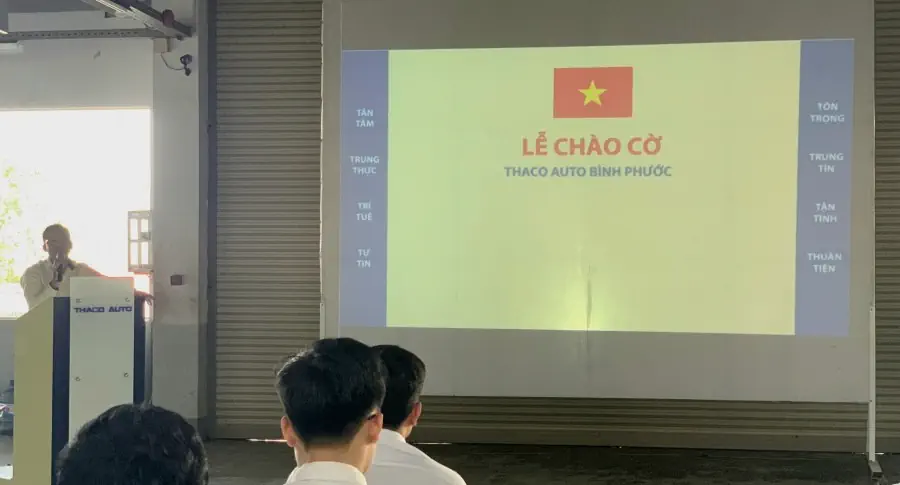 THACO AUTO Bình Phước triển khai kế hoạch hoạt động trong tháng 03/2024