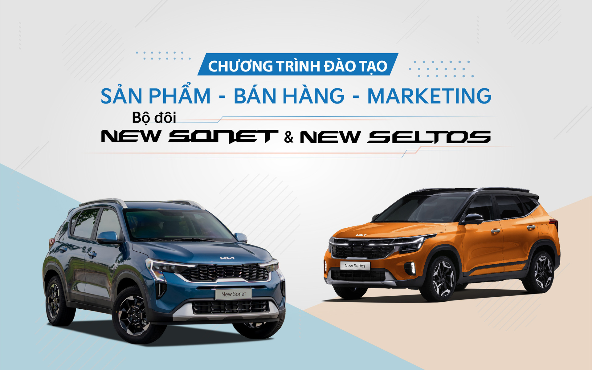 THACO AUTO Kiên Giang tham gia đào tạo kiến thức sản phẩm bộ đôi Kia New Sonet và Kia New Seltos