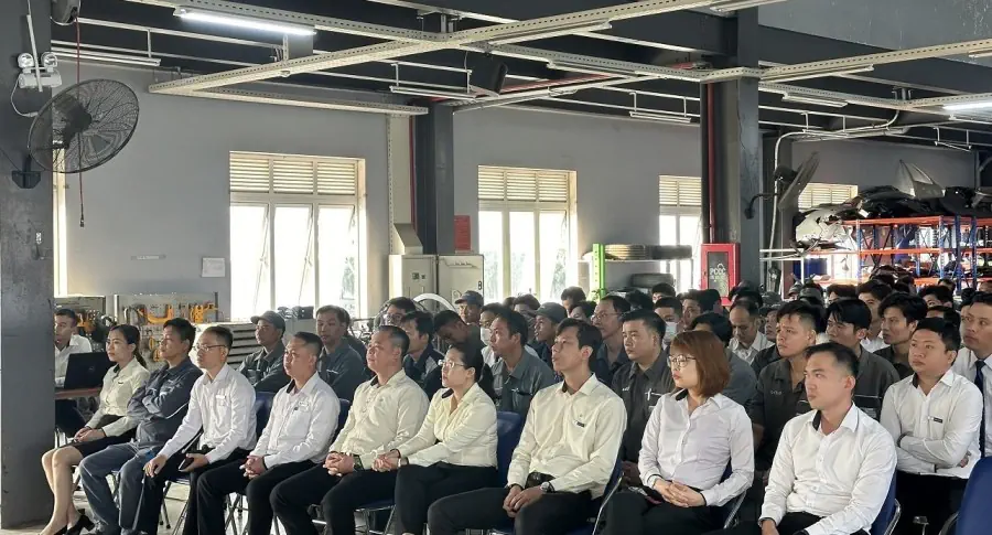 Chào cờ tháng 3/2024: THACO AUTO Bình Tân chú trọng bám sát kế hoạch thực hiện chỉ tiêu - Nâng cao hoạt động Chăm sóc khách hàng