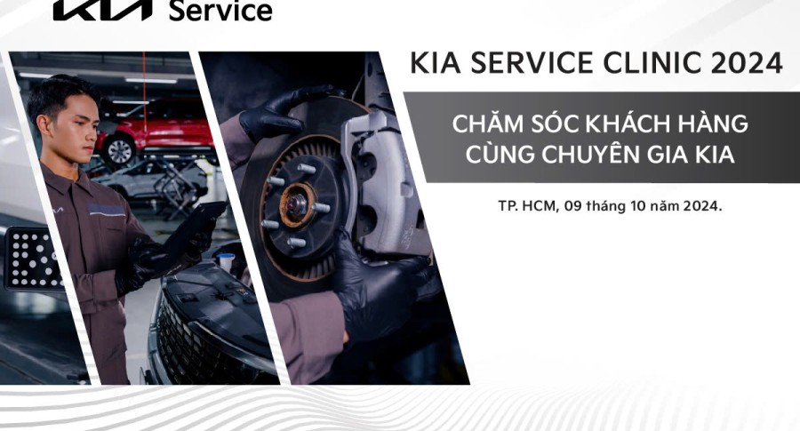 THACO AUTO Bình Tân tiếp tục đồng hành, gắn kết với khách hàng tại chương trình “Kia Service Clinic 2024”