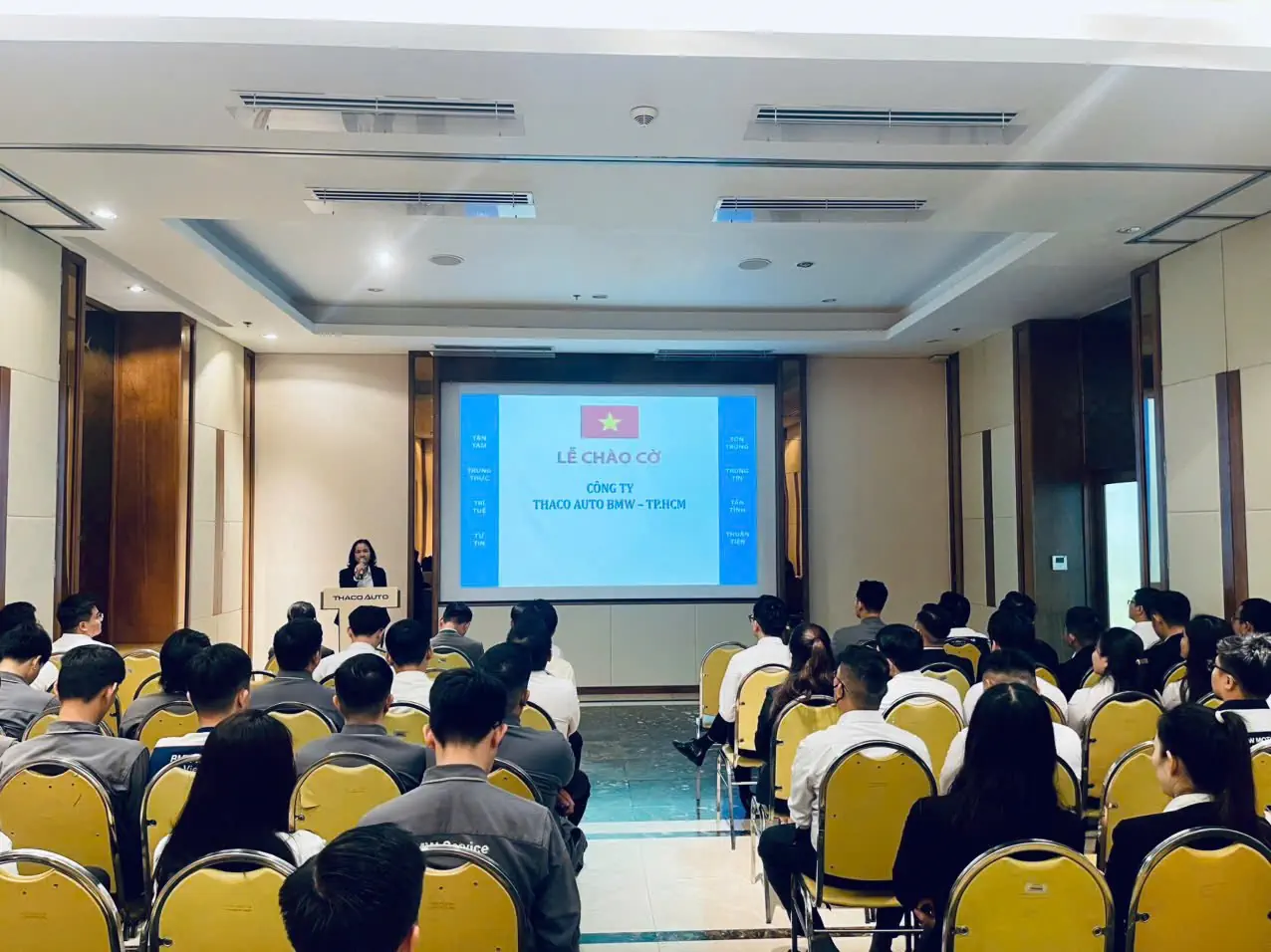 LỄ CHÀO CỜ THÁNG 7/2025: THACO AUTO BMW - TP.HCM VỚI TÂM THẾ SẴN SÀNG CHINH PHỤC MỤC TIÊU MỚI TRONG QUÝ 3/2025