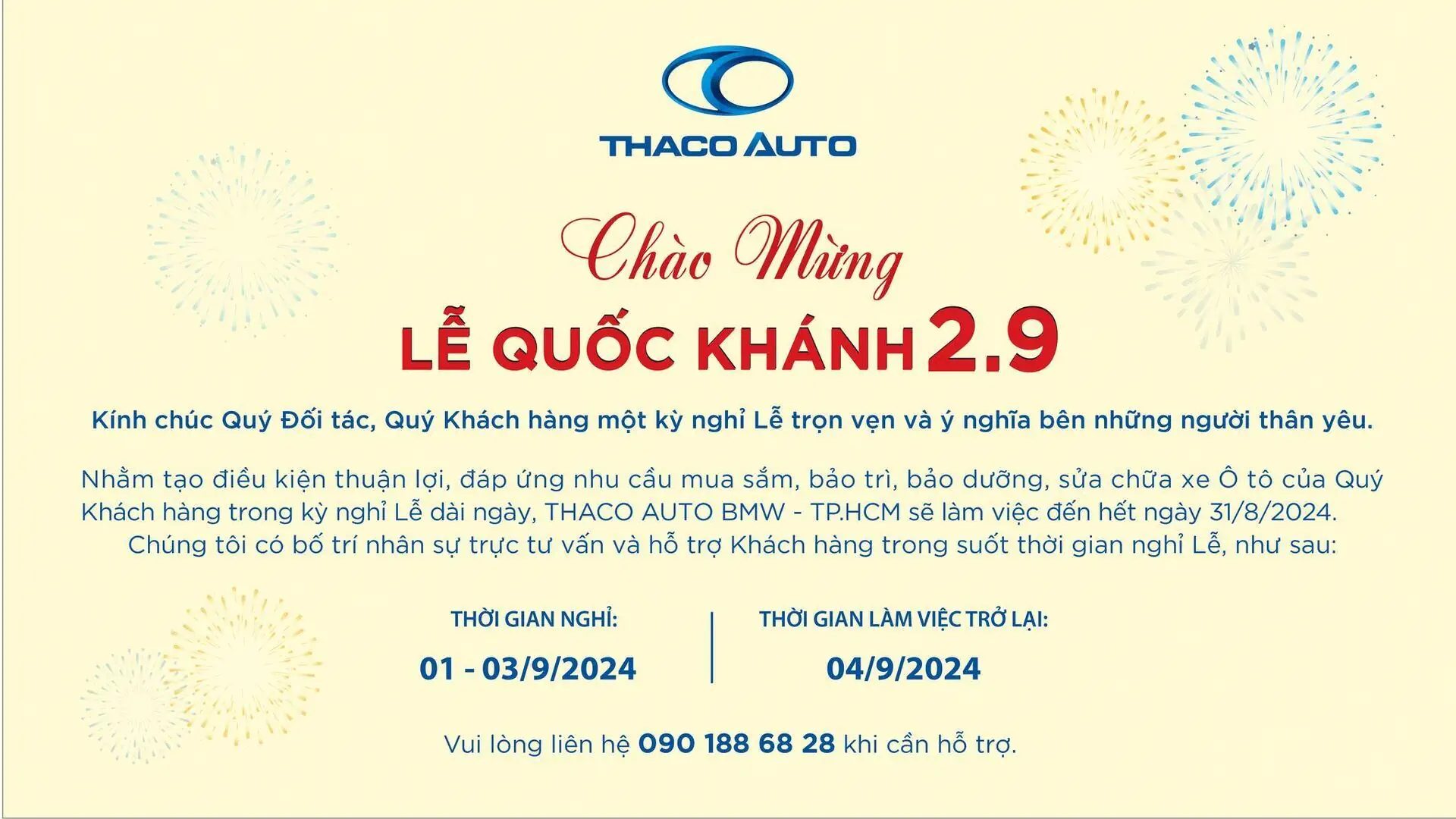 CHÀO MỪNG LỄ QUỐC KHÁNH 2-9