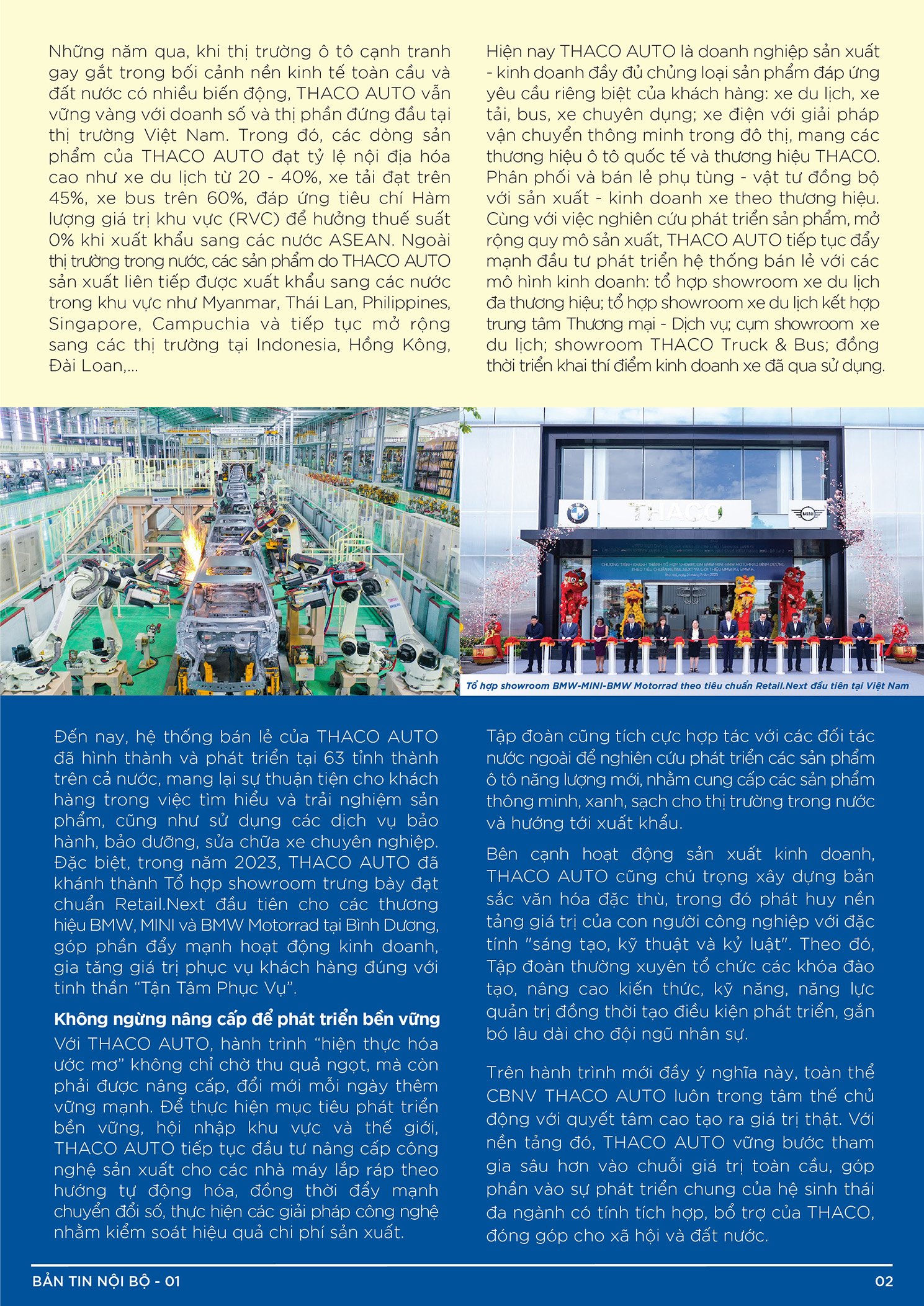 BẢN TIN NỘI BỘ SỐ 1-3