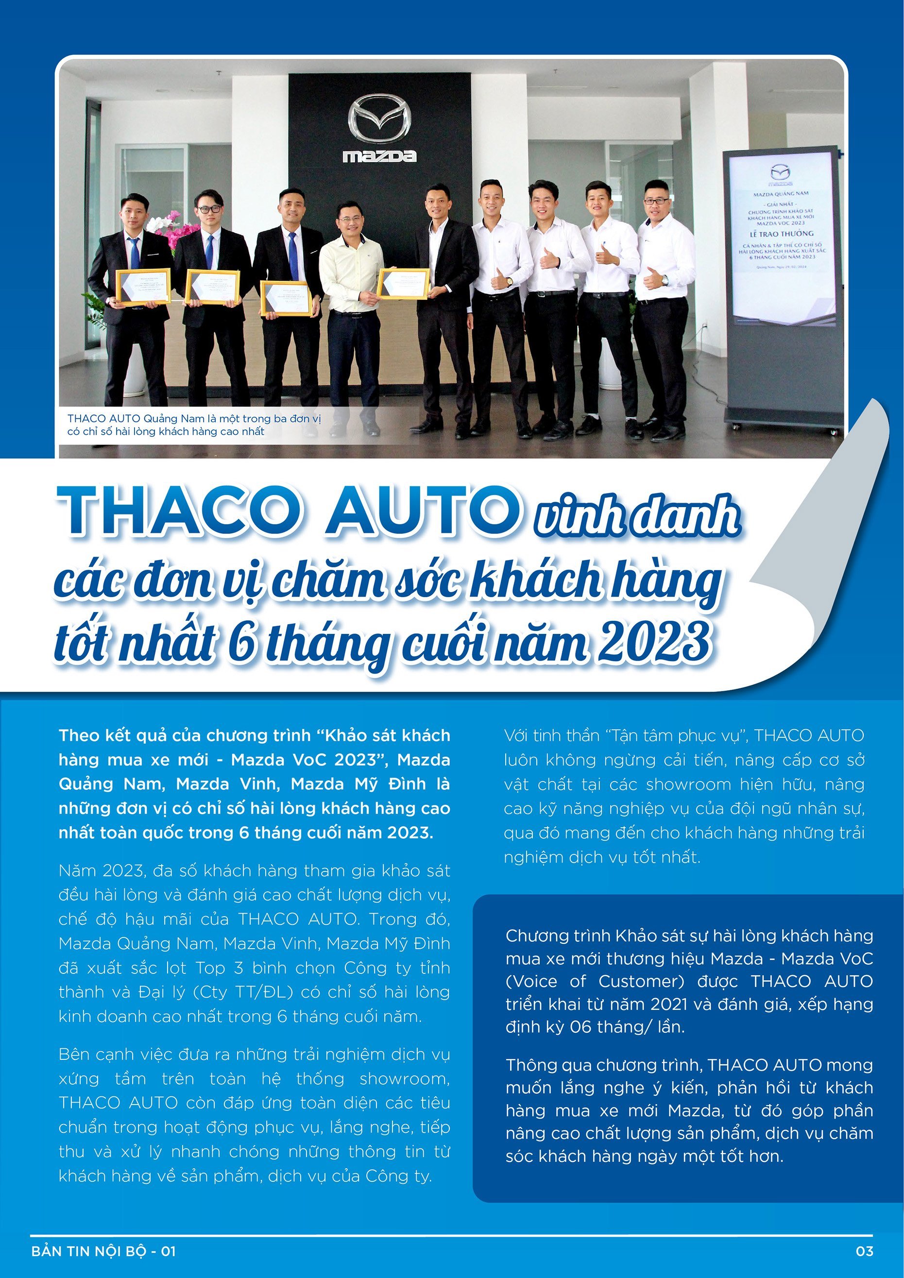 BẢN TIN NỘI BỘ SỐ 1-4