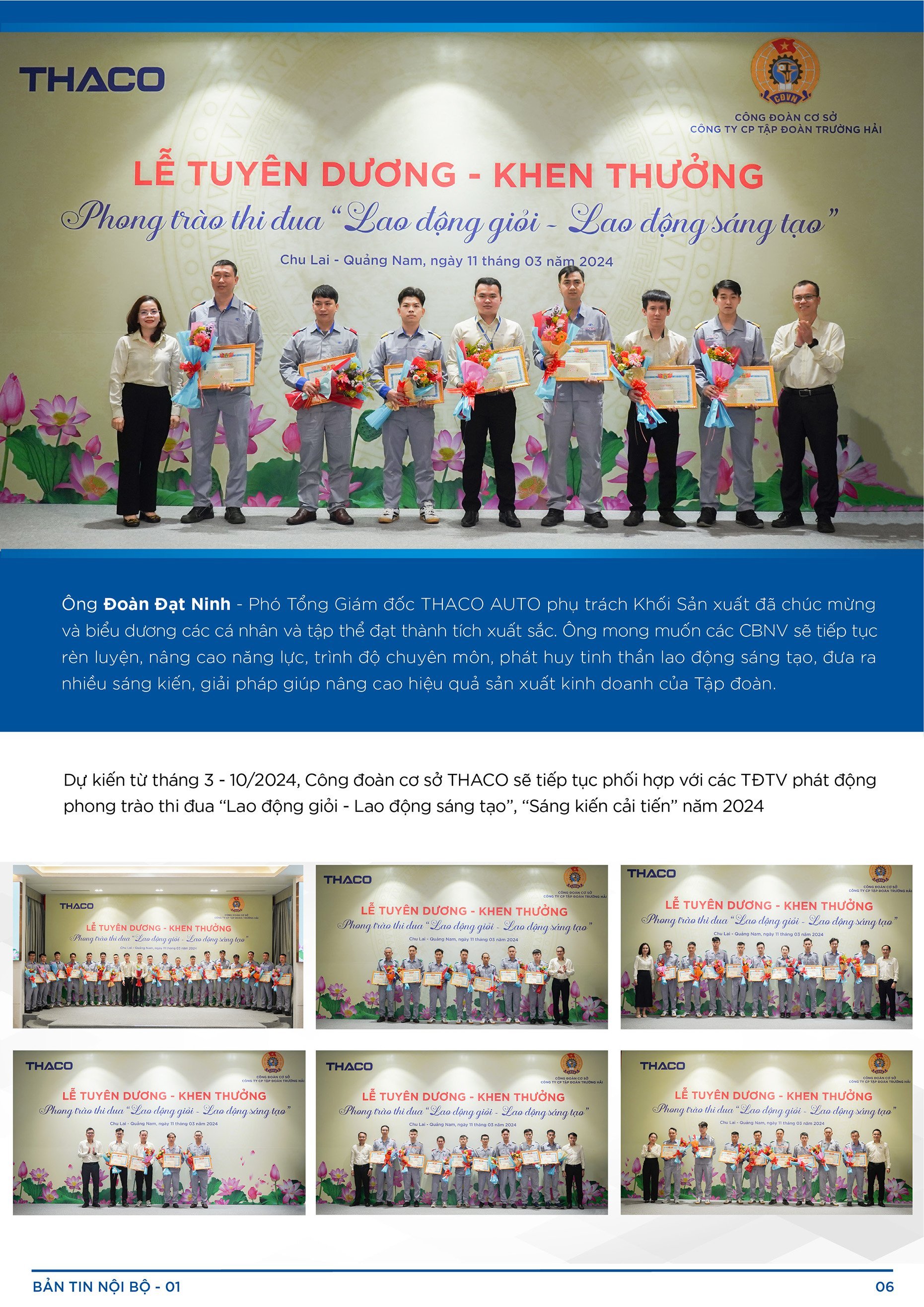 BẢN TIN NỘI BỘ SỐ 1-7