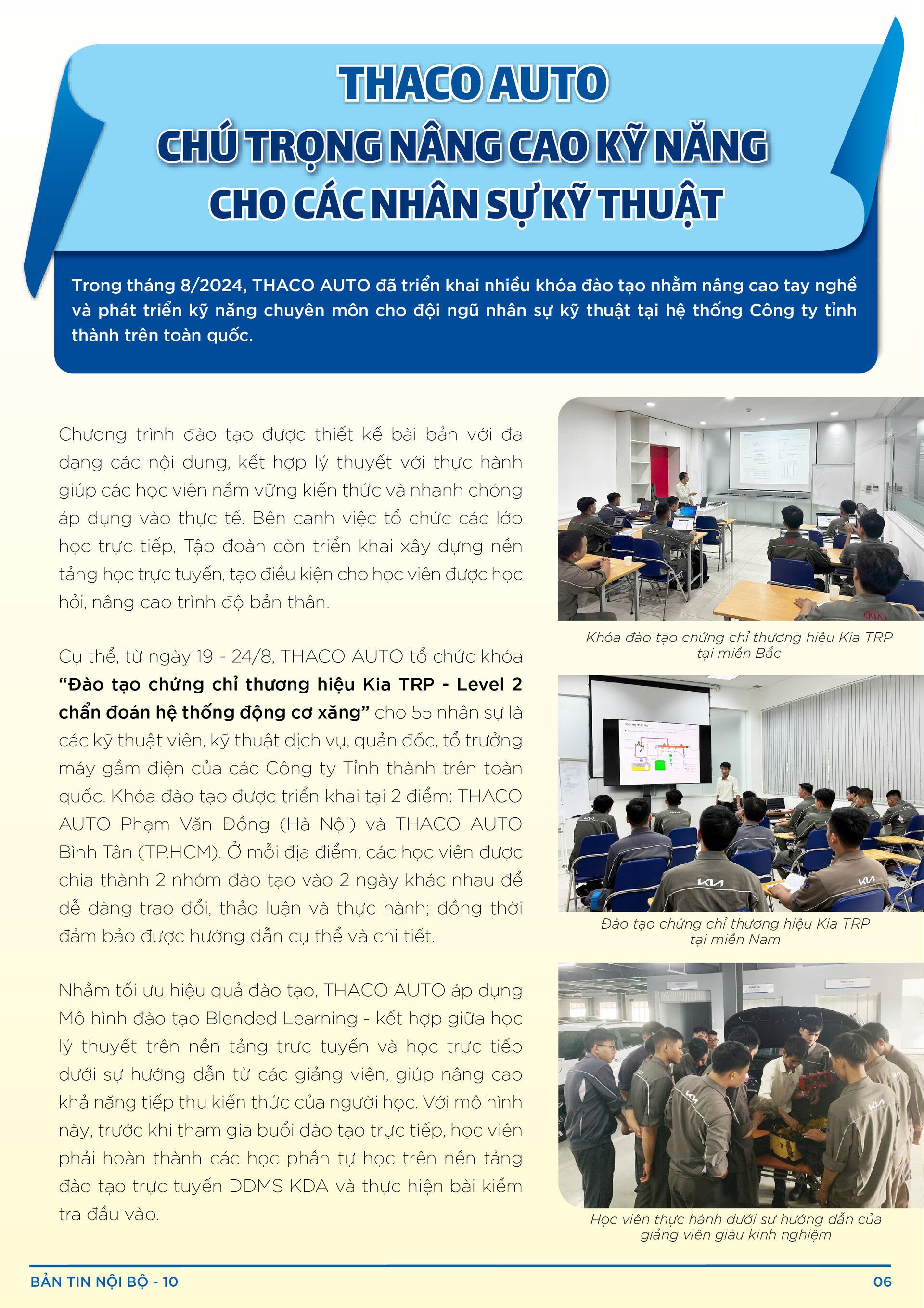 BẢN TIN NỘI BỘ SỐ 10-06