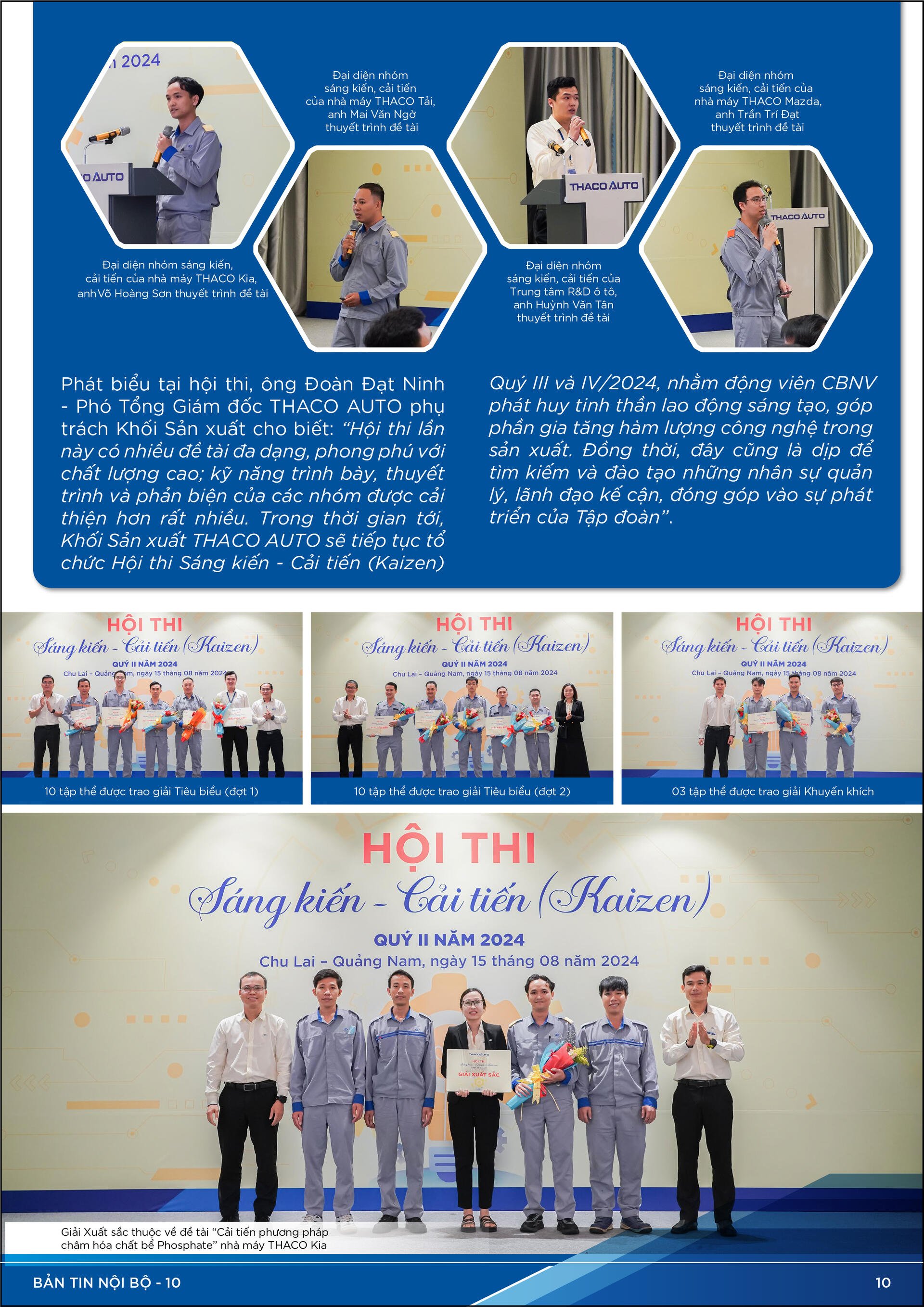 BẢN TIN NỘI BỘ SỐ 10-10