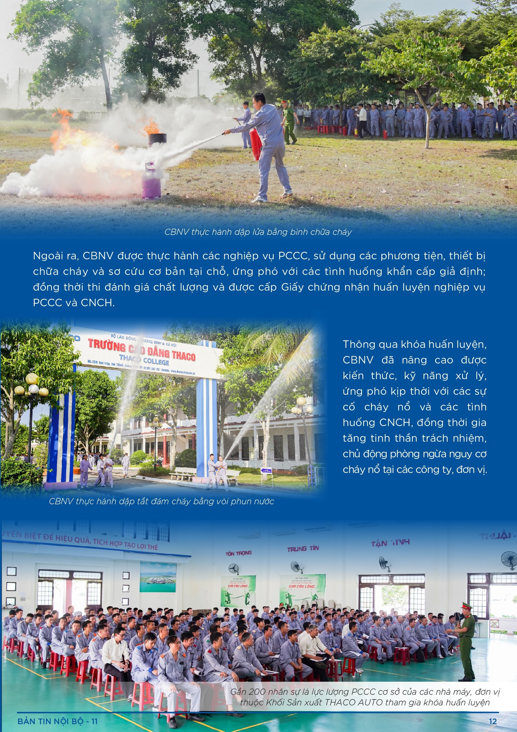 BẢN TIN NỘI BỘ SỐ 11-12