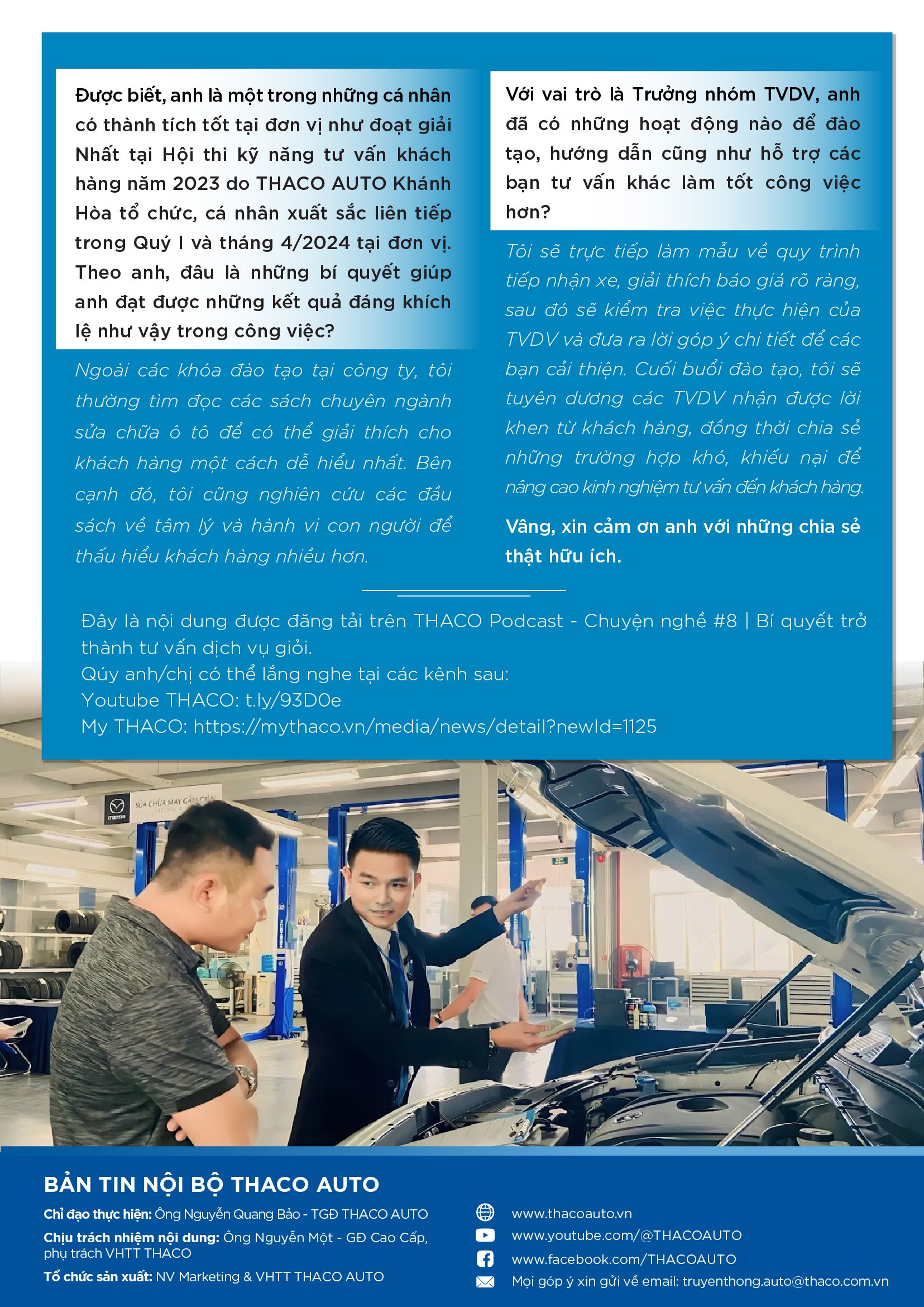 BẢN TIN NỘI BỘ SỐ 11-20