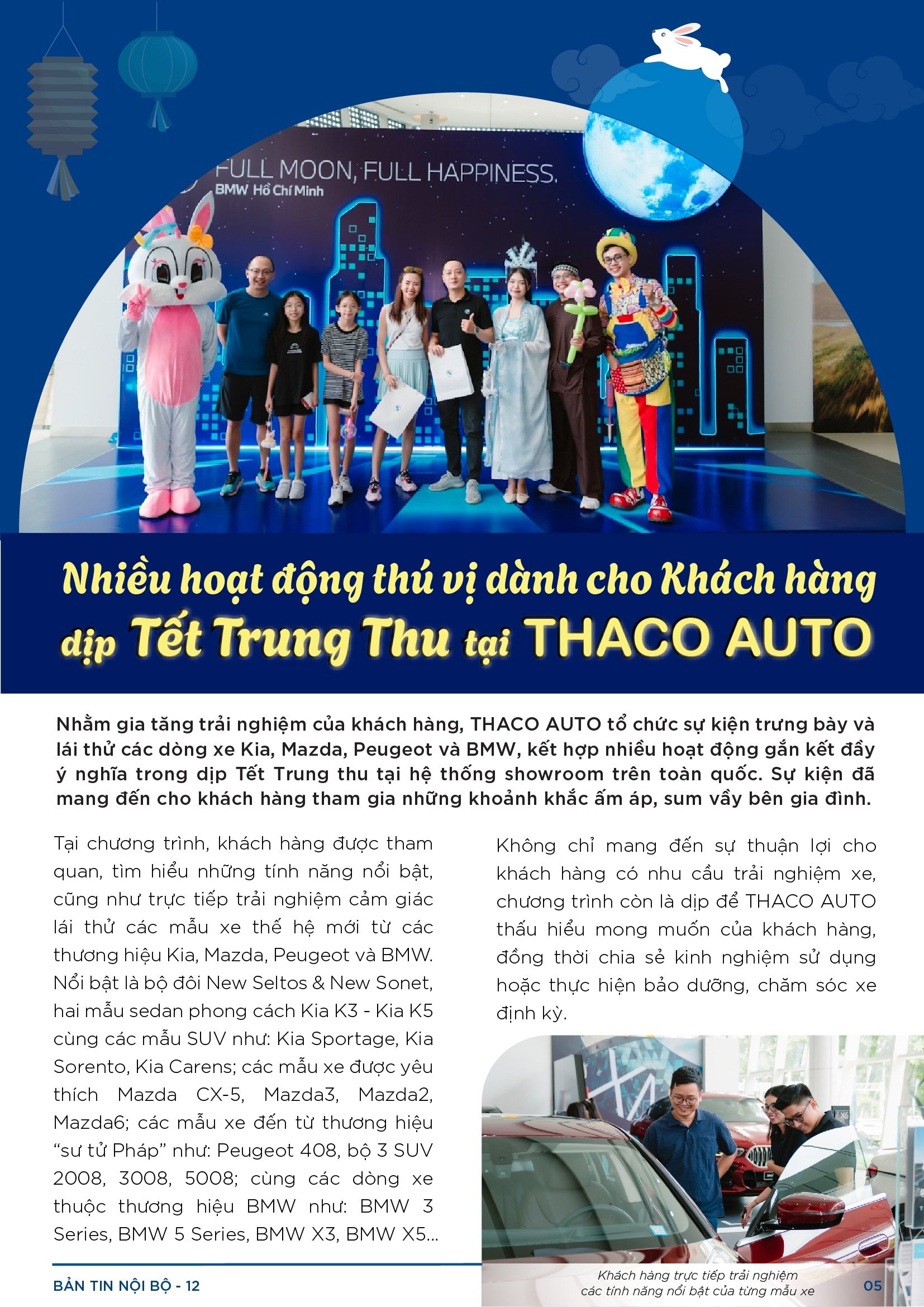 BẢN TIN NỘI BỘ SỐ 12-05