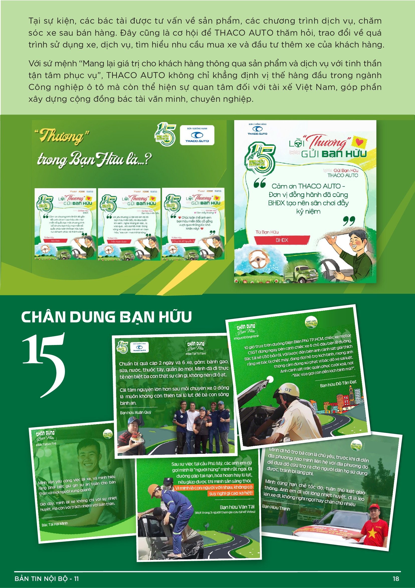 BẢN TIN NỘI BỘ SỐ 12-18
