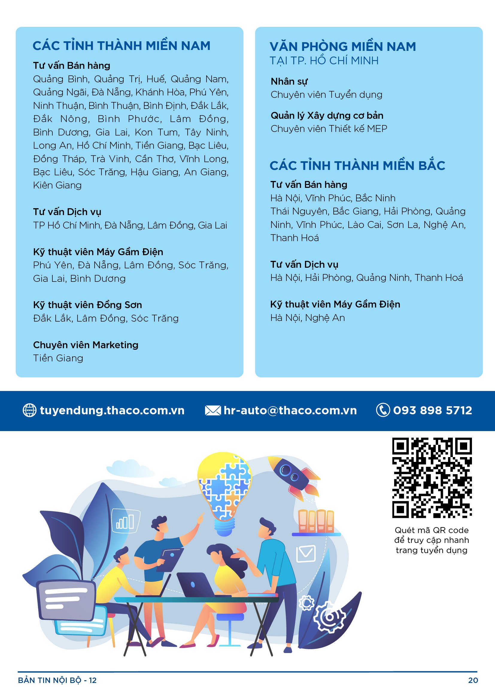 BẢN TIN NỘI BỘ SỐ 12-20