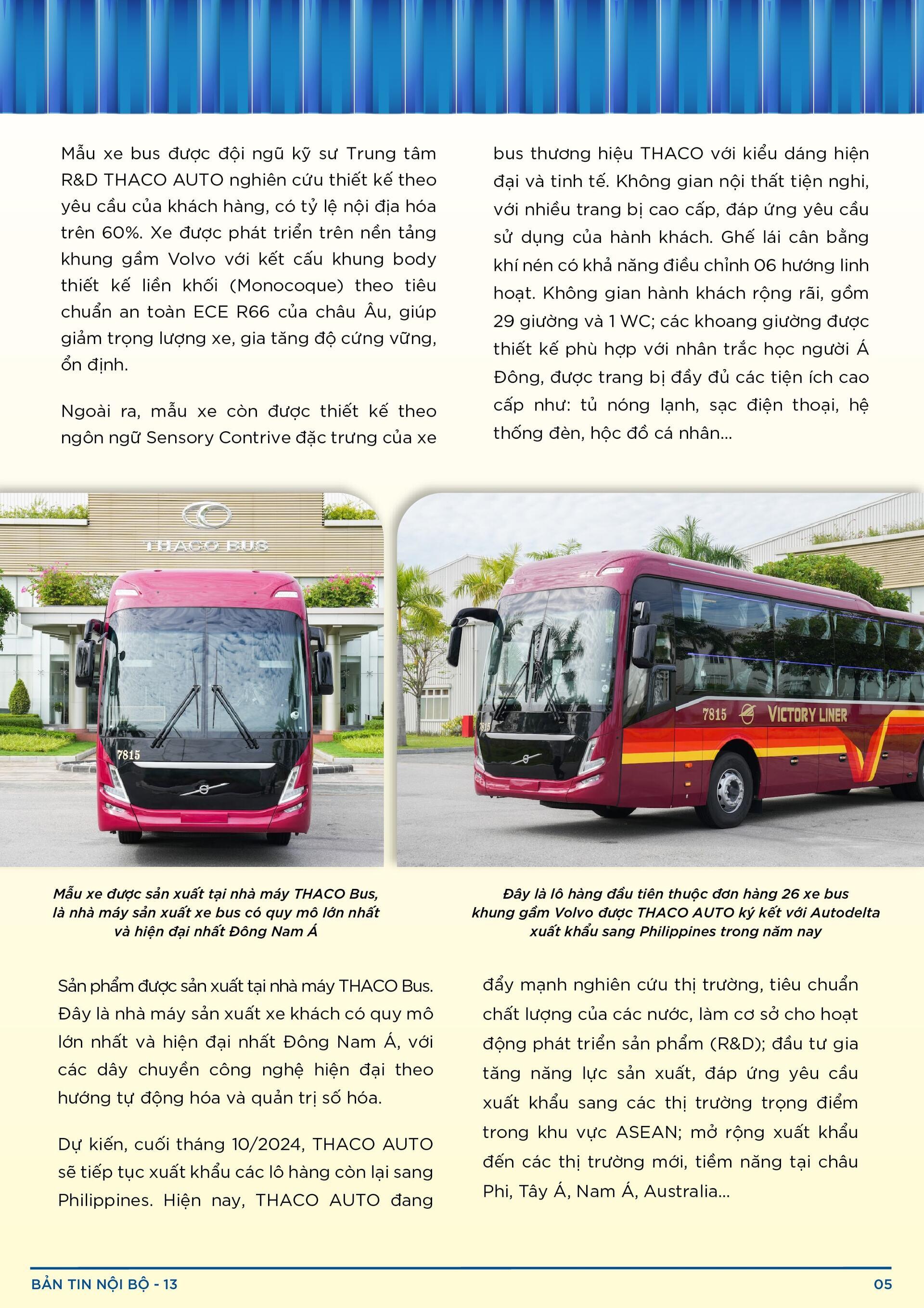 BẢN TIN NỘI BỘ SỐ 13-05