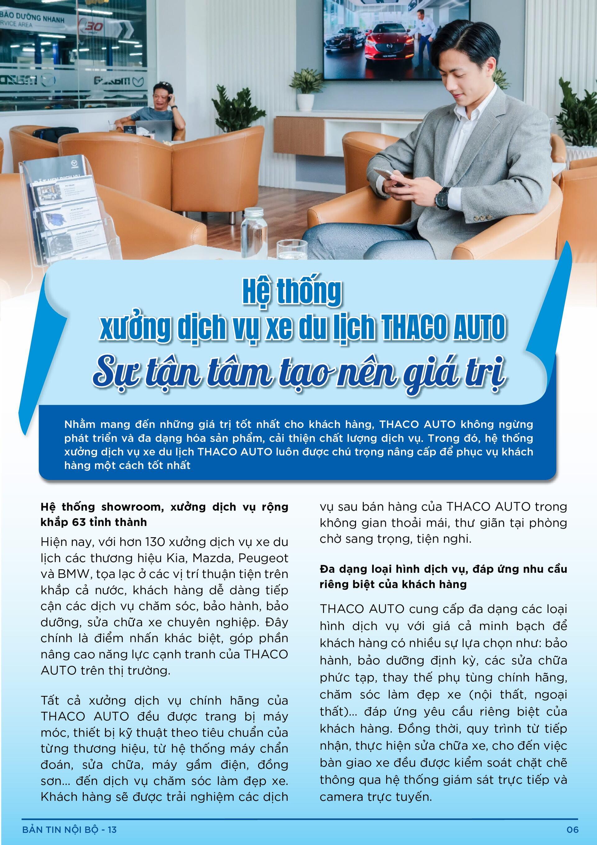 BẢN TIN NỘI BỘ SỐ 13-06